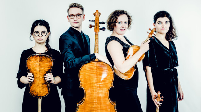 Chaos String Quartet who open Conway Hall's Spring season