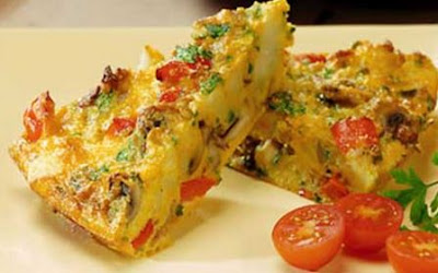 Resep Membuat Omelet Telur Keju Sayuran dan Kornet