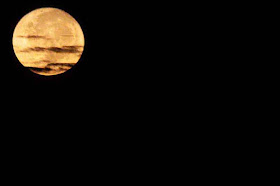 astronomy, clouds, moon, Okinawa, Japan