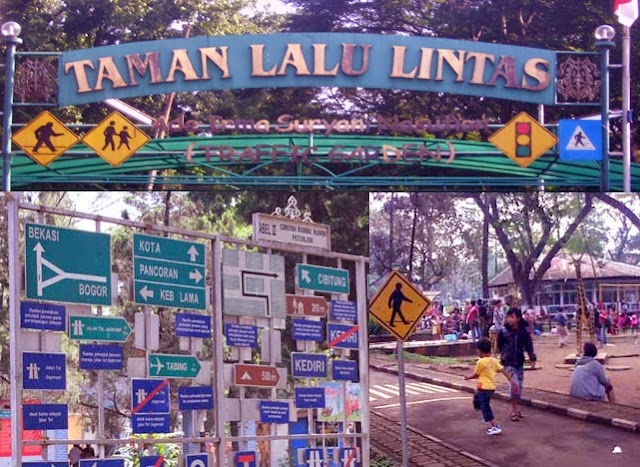 Mengajak Anak Bermain di Taman Lalu Lintas Bandung