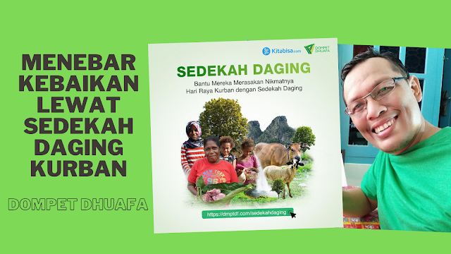 menebar kebaikan lewat sedekah daging kurban dompet dhuafa