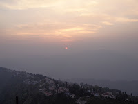 Sunset at Kurseong