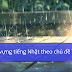 Học từ vựng tiếng Nhật theo chủ đề: Thời tiết