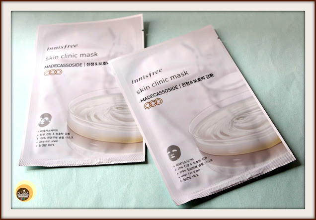 REVIEW OF INNISFREE SKIN CLINIC MASK MADECASSOSIDE On Natural Beauty And Makeup