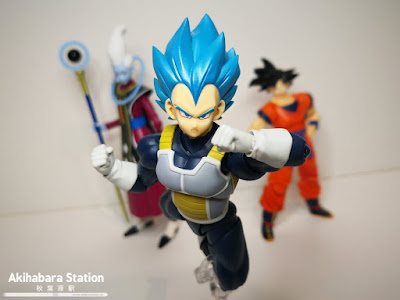 Review del S.H.Figuarts Super Saiyan God Super Saiyan Vegeta de Dragon Ball Super: Broly - Tamashii Nations