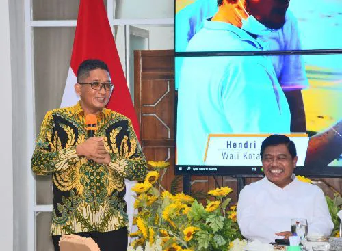 Dikunjungi Sekjen Kemendagri, Wako Hendri Septa Harapkan Kinerja Pemko Padang Lebih Meningkat