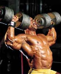 dumbbell press