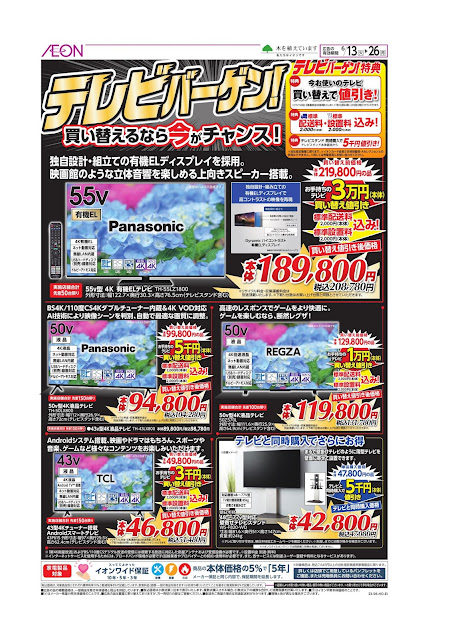 テレビバーゲン イオンスタイルレイクタウン