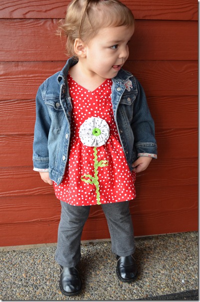 Red Flower Shirt 067