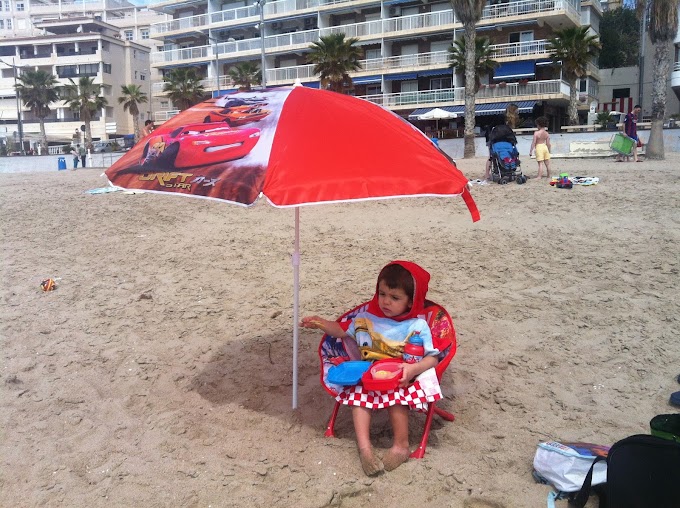 ¿Así que esto era la playa?