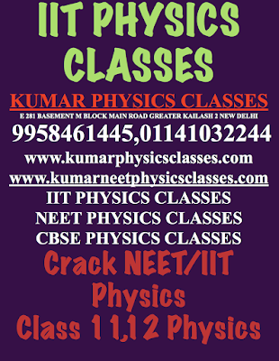 Today, 7:58 PM Those students preparing for NEET and IIT, Take a target to complete your physics course till December and don't go involve with news coming for the exam for December and may. Be prepare for yourself for any circumstances clear all your academic physics doubts till December if you are not then there will be a bigger problem for the NEET, IIT Exam. If you are feeling any problem in physics, then come to Kumar sir complete your physics course of class 11 and class 12 till December. www.kumarphysicsclasses.com www.kumarneetphysicsclasses.com 9958461445