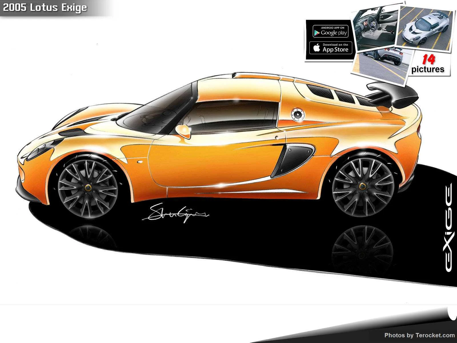 Hình ảnh siêu xe Lotus Exige 2005 & nội ngoại thất