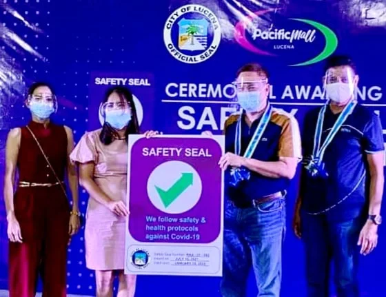 Pacific Mall- Lucena now safety seal certified