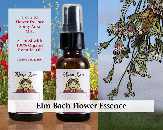 Elm Bach Flower Essence Scented Spray