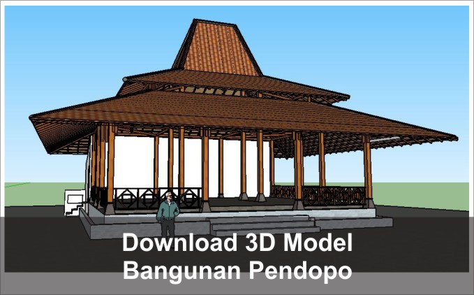 download 3d model pendopo