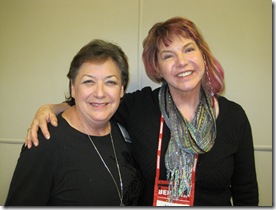 Paula Reed and Robin