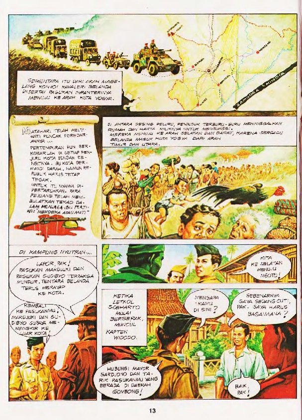 MEREBUT KOTA PERJUANGAN - KOMIK BERGAMBAR - Komik Koplak