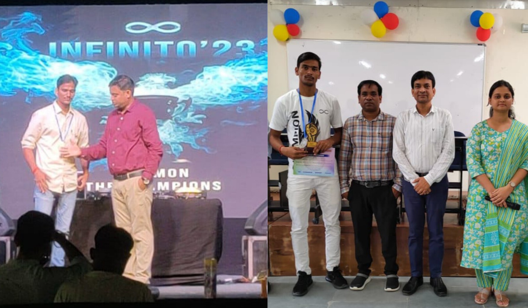आई.आई.टी. पटना के "इन्फिनिटो वार्षिक खेल उत्सव" में 'गवर्नमेंट इंजिनियरिंग कॉलेज' शेखपुरा, को मिला दूसरा स्थान।