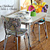 Vintage Chrome Table And Chairs