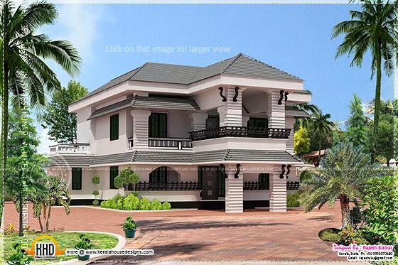 Malabar model house design