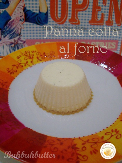 Panna cotta al forno Panna cotta al forno