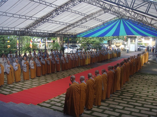 Lễ nhập kim quan  Đại lão HT Thích Minh Châu 