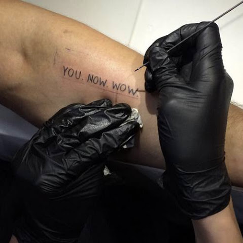 Shia Labeouf Gets A Tattoo In Interesting, Interactive Art Project