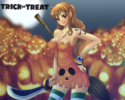 Kumpulan Gambar One Piece Special Halloween 