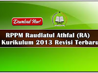 Format RPPM RA Pembelajaran Daring Kurikulum 2013 Terbaru