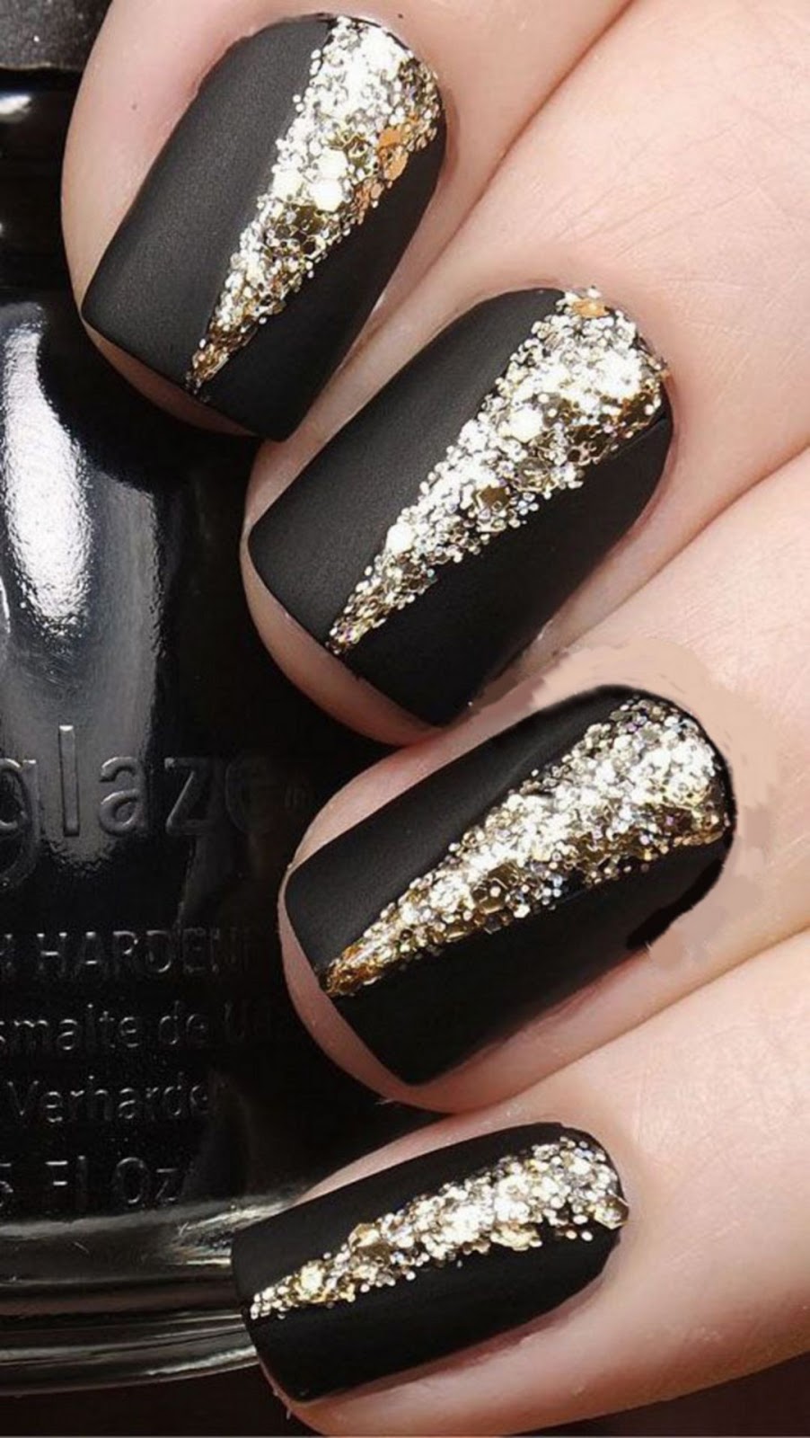 beautiful nail design to try this winter