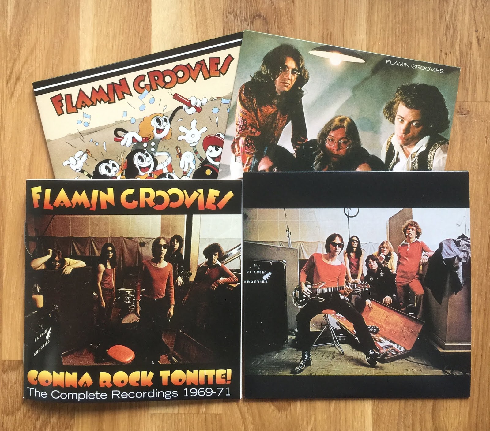 Sounds Good Looks Good Gonna Rock Tonite The Complete Recordings 1969 1971 By Flamin Groovies February 19 Uk Grapefruit Records 3cd Box Set A Review By Mark Barry