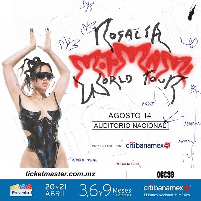 Rosalía anuncia su tan esperada gira mundial Motomami World Tour.