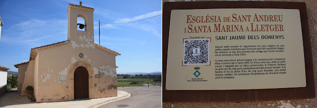 BANYERES DEL PENEDÈS CASTELL DE BANYERES - ERMITA DE LA MARE DE DÉU DELS ARQUETS - LLEGER - ERMITA SANT PONÇ; església de Sant Andreu i Santa Marina de Lleger