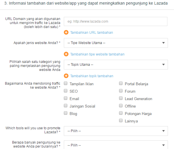 PANDUAN LENGKAP PUBLISHER LAZADA AFFILATE ONLINE SHOP INDONESIA.TERBAR