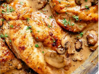 Easy Creamy Chicken Marsala