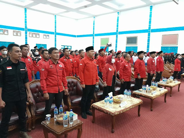 Pelantikan Badan Dan Sayap Partai PDI Perjuangan di Kab. Pelalawan Prov Riau