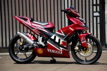 motor modifikasi mx  paling bagus