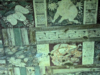 Ajanta ceiling painting