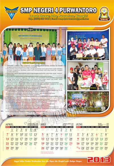  Desain Kalender 3 Bulan Gubug Gallery