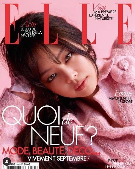 The prestigious magazine ELLE France has directly addressed the relationship between Jennie and V from BTS in its September issue!