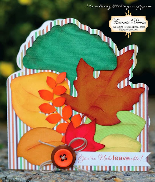 Fallen Leaves Card 