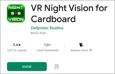 vr night vision for cardboard