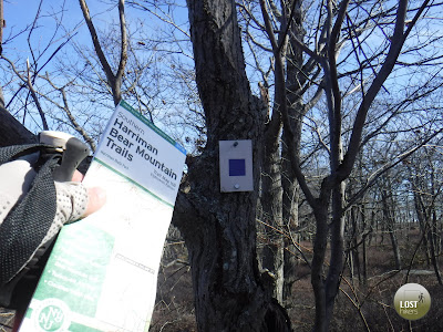 En el sendero Seven Hills, Harriman State Park