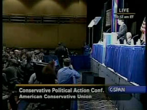 Rubio using teleprompter