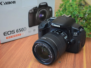 Jual Canon Eos 650D Bekas Fulset