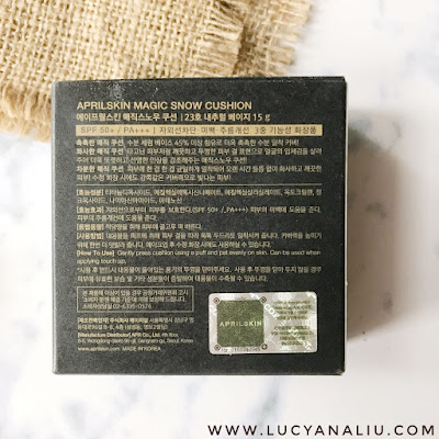 April Skin Black Magic Snow Cushion review