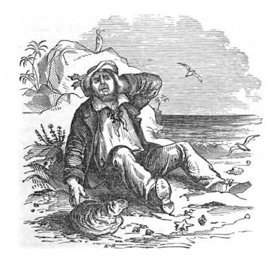 Illustration in Ocean Adventures by John S. Sleeper