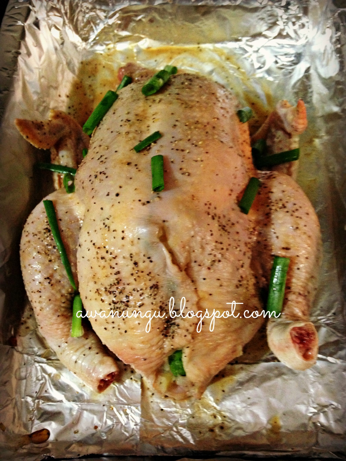 Resepi: Ayam Roasted Simple