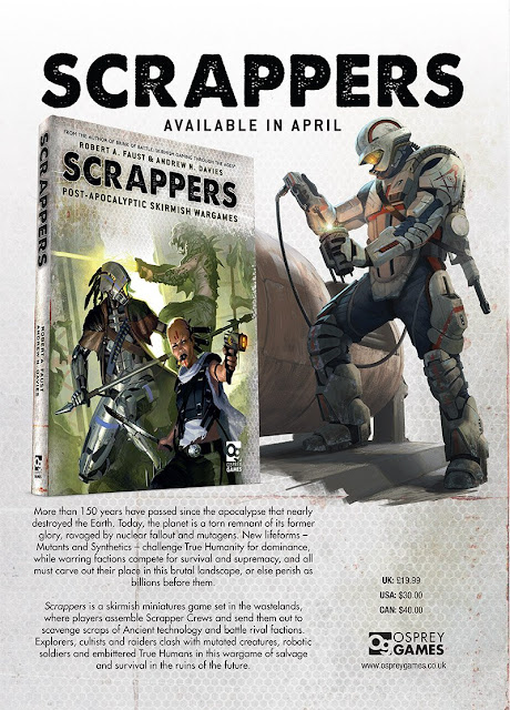 Osprey Games: New Scrappers - Post Apocalyptic Miniature Wargame Rules