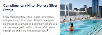 Hilton Honors Silver Status